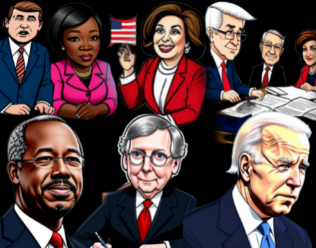 2D Illustrations - News / Political Figures